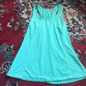 Mint lululemon tank